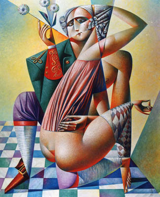 Cubismo ruso de Georgy Kurasov